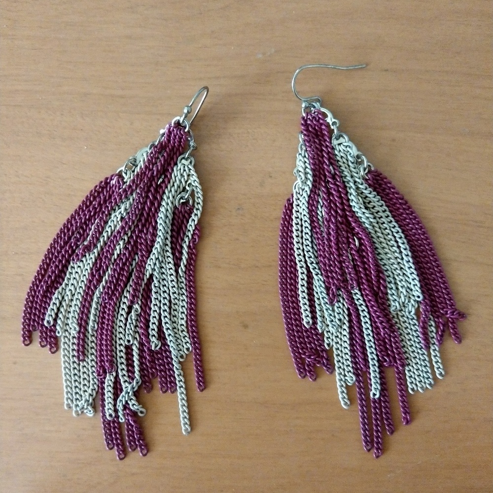 Urban Outfitters Chain Earrings